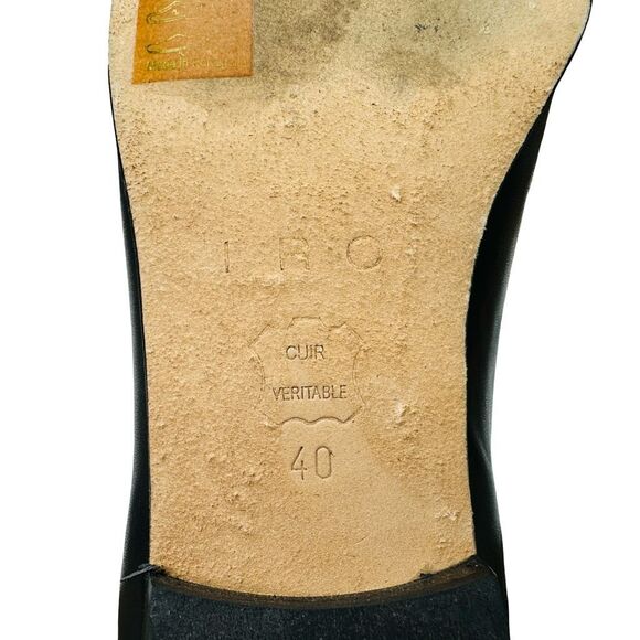 IRO Omel Black Leather Bootie - Size 40 (8.5US) - $450 Retail - Picture 8 of 10